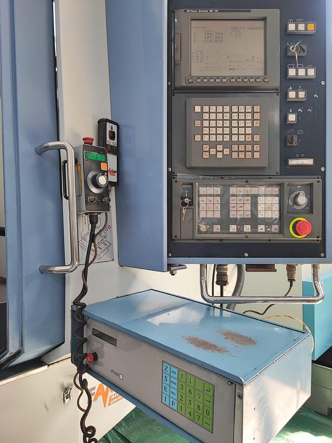 Usato Centro di lavoro verticale FAMUP MC100 EVOLUTION + 4° ASSE | 1000x500x600 | CNC Fanuc