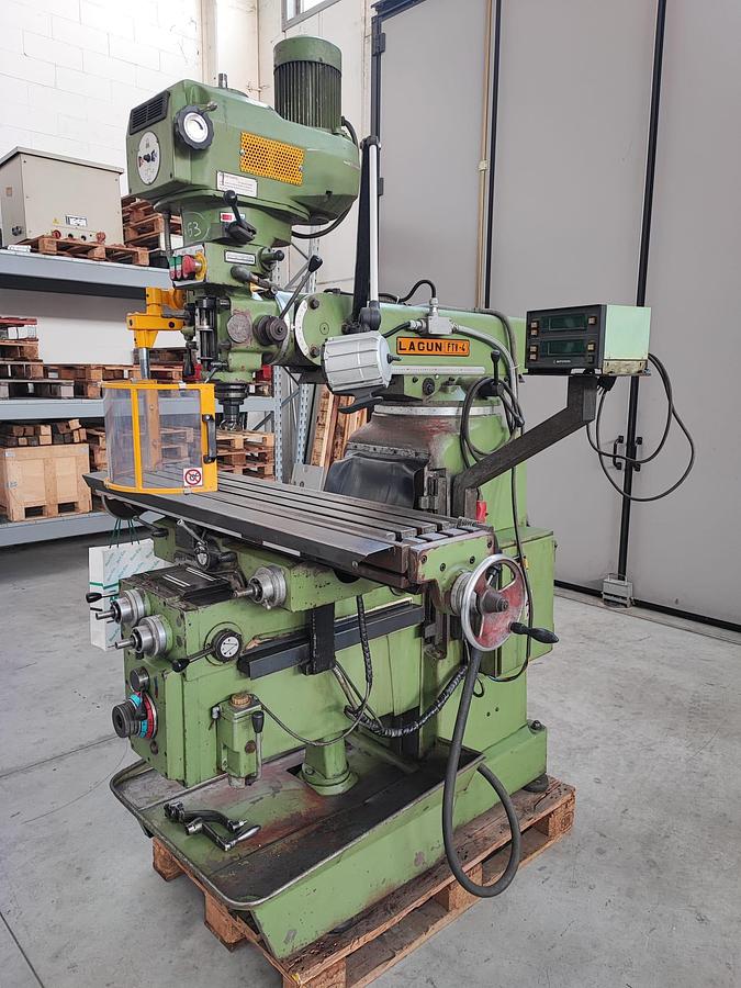 Usato Fresatrice a testa veloce LAGUN FTV-4 | 800x345x400 | Visualizzata