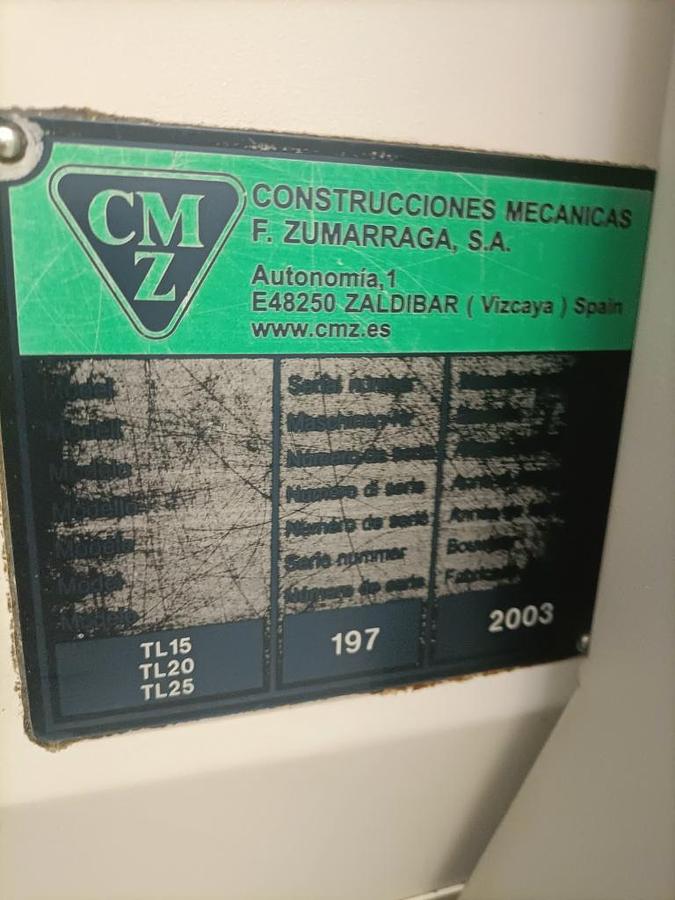 Usato Tornio motorizzato CMZ TL20 | CNC Fanuc