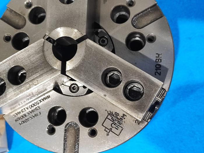 Usato AUTOBLOK 210 BH mandrino con flangia ASA 6" per tornio completo di morsetti
