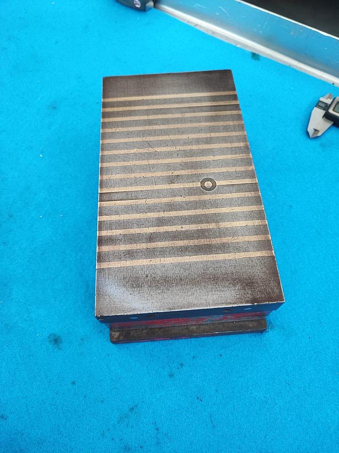 Usato OSEI piano magnetico permanente 220x120 per rettifica e lapidello