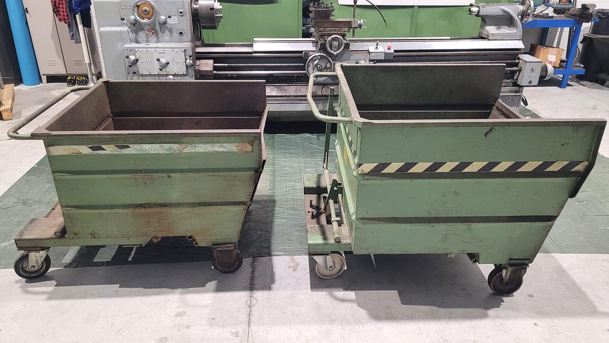 Usato Cassoni ribaltabili SALL SL-066-R per raccolta trucioli - rottami 500 / 750 Lt