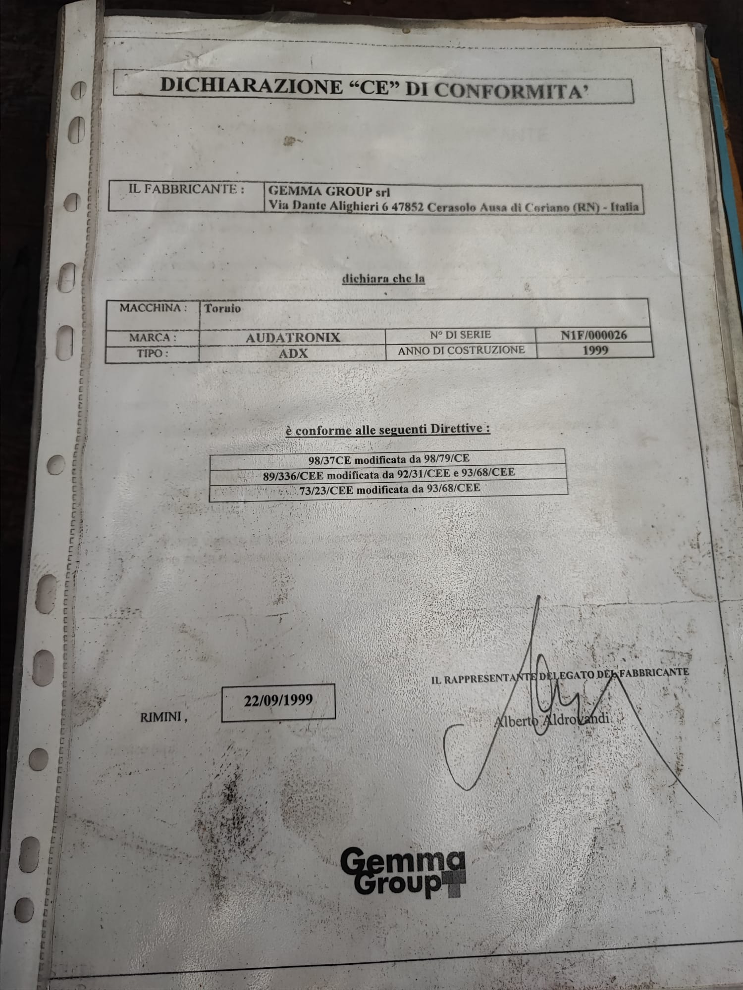 Tornio 2 assi AUDATRONIX 100 con caricatore Iemca Boss 542/32 | CNC Fanuc 