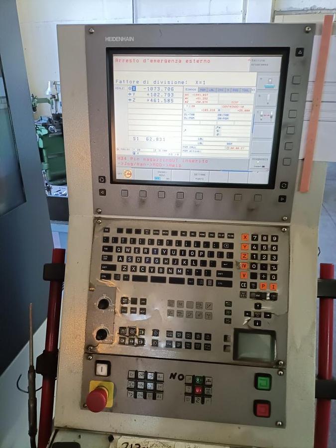 Usato Centro di lavoro QUASER | 1500×700×610 | CNC Heidenhain