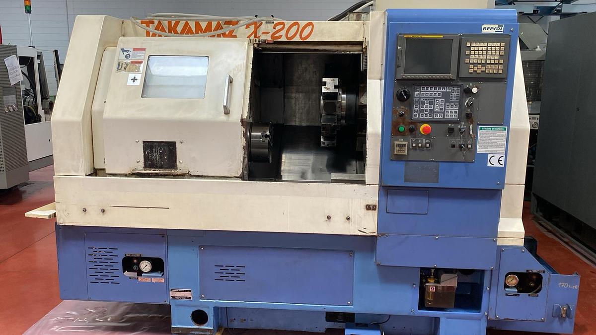 Usato Tornio CNC a 2 assi TAKAMAZ X-200 | CNC Fanuc