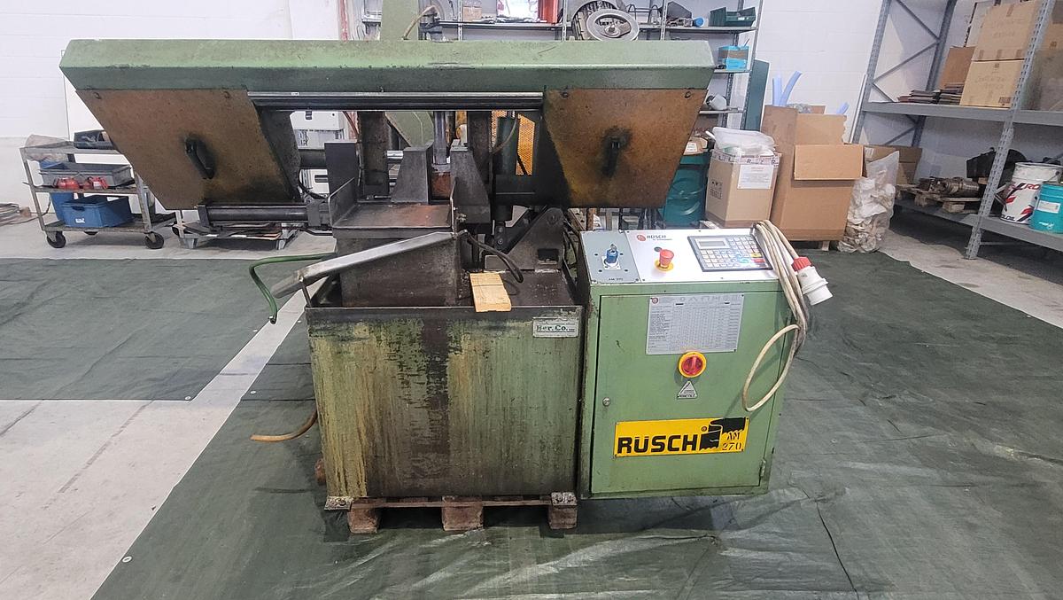 Usato Segatrice a nastro automatica RUSCH AM 270