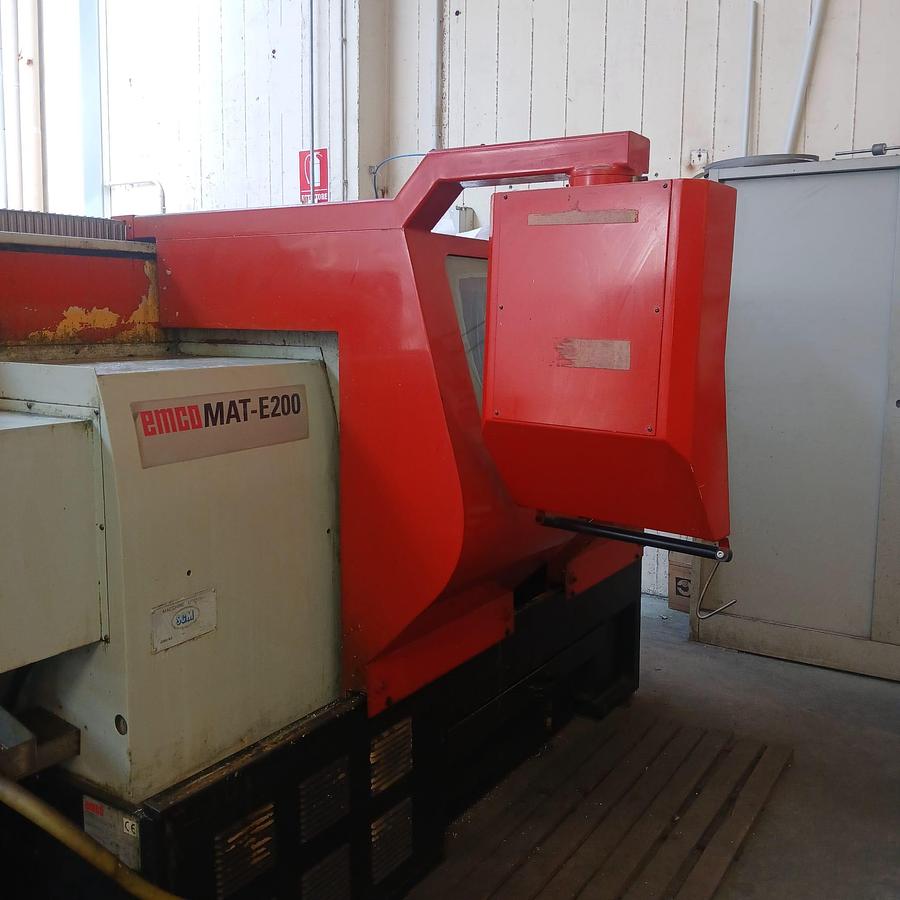 Usato Tornio autoapprendimento EMCO MAT-E200x1000x52 | CNC FAGOR