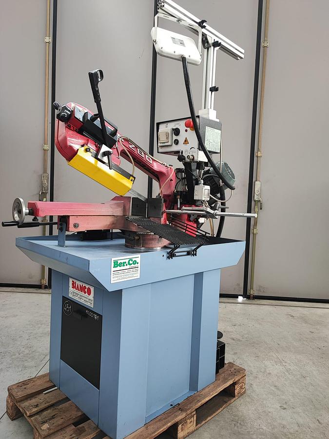 Usato Segatrice a nastro manuale BIANCO 280 M