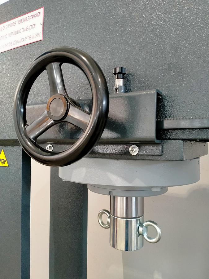 SICMI PSV pressa idraulica da officina con volantino servomeccanico