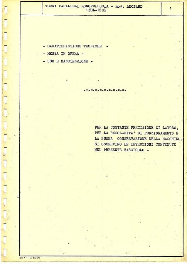 Usato Tornio parallelo GORNATI LEOPARD | 150Lx1000x53