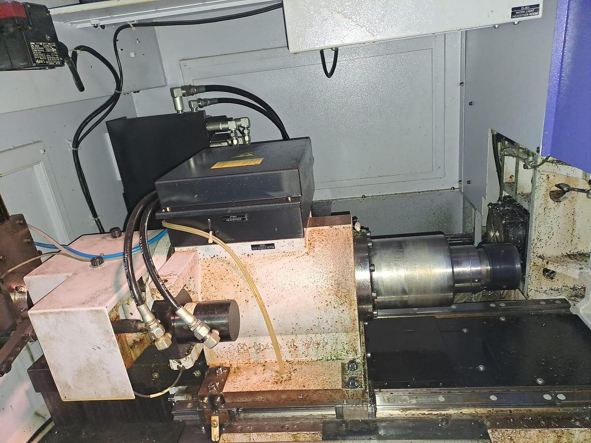 Usato Tornio a fantina mobile STAR SR-32 JII | + caricatore CNC Fanuc