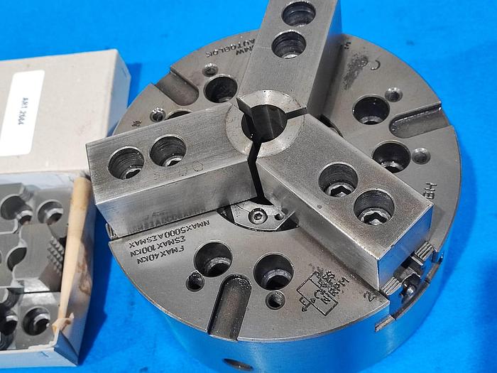 Usato AUTOBLOK 210 BH mandrino con flangia ASA 6" per tornio completo di morsetti