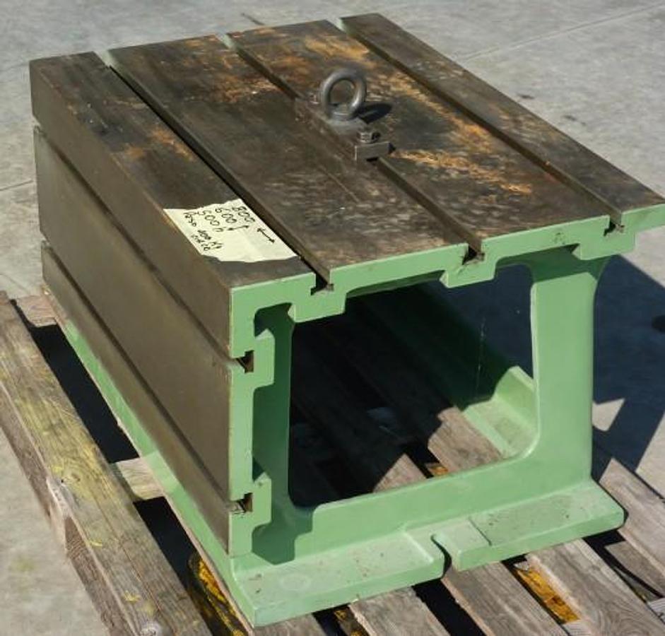 Usato Cubo in ghisa per trapano radiale 800x600xH500 mm