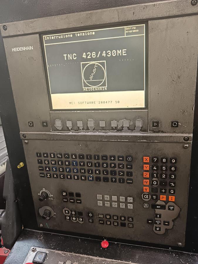 Usato Fresatrice a banco fisso TOS | 4000x1000x1400 | CNC Heidenhain