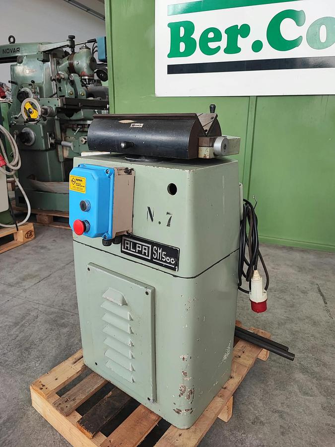 Usato Smussatrice molatrice per lamiera ALPA SM 500