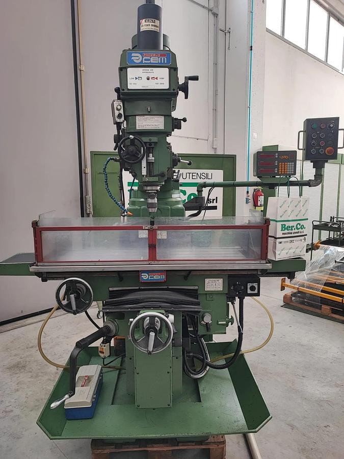 Usato Fresatrice a testa veloce PHOEBUS PBM-VS300 | 930x350x450 | Visualizzata