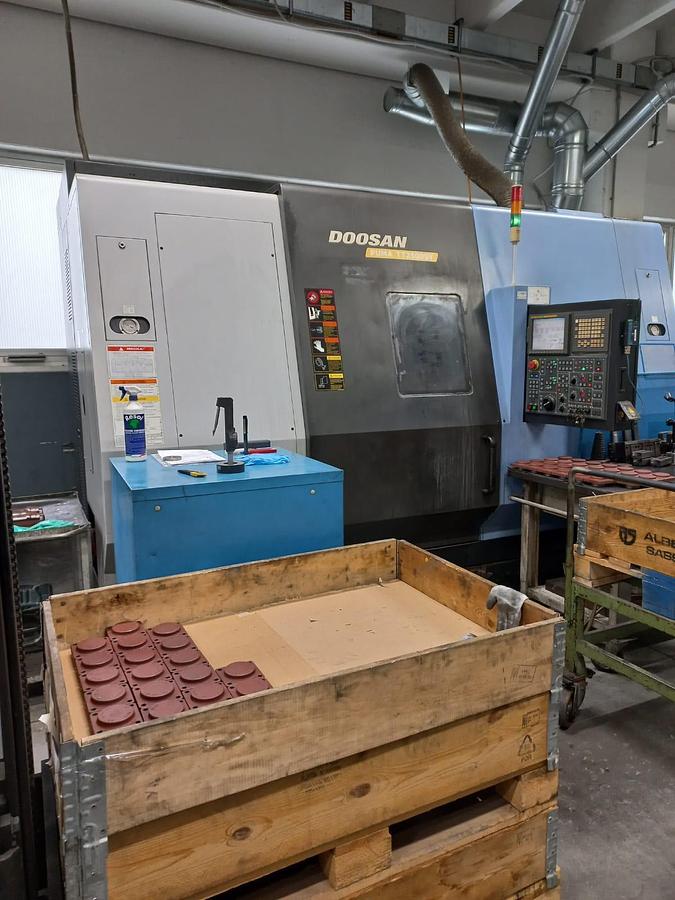 Usato Tornio orizzontale Multitasking DOOSAN PUMA TT2500SY | Fanuc | Doppia Torretta