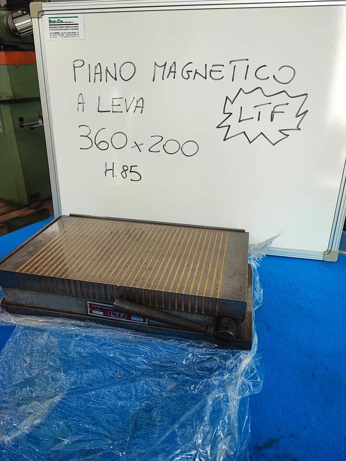 Usato LTF 150x300xH35 piano magnetico permanente per rettifica e lapidello