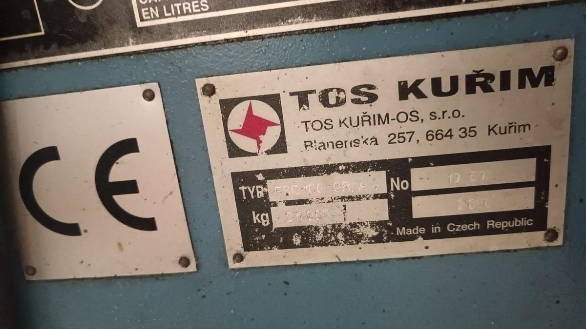 Usato Fresatrice a banco fisso TOS | 4000x1000x1400 | CNC Heidenhain