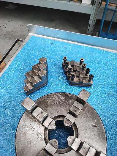 Usato Mandrino doppia guida MARIO PINTO diam. 180 mm, 4+4