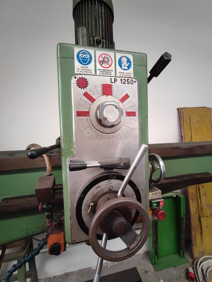 Trapano radiale BERGONZI LP1250 con cubo