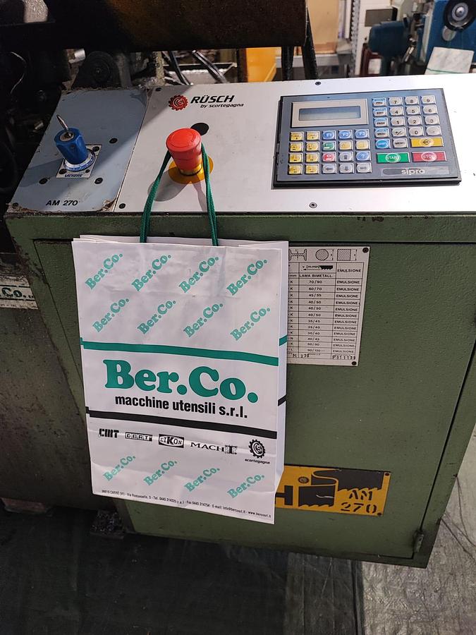 Usato Segatrice a nastro automatica RUSCH AM 270