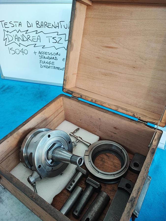 Usato Testa per alesare alesatore D'ANDREA TS 2 - ISO 40 completa