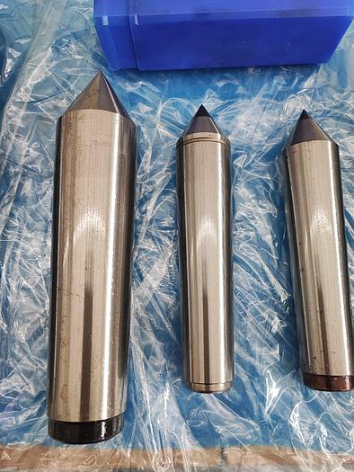 Usato Contropunte fisse nuove ed usate in cono morse 4/5/6 per tornio