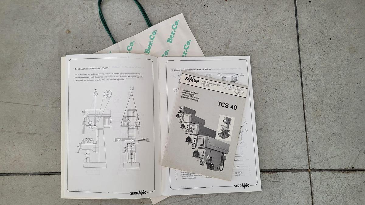 Usato Trapano fresa FAMUP TCS40 - TC - CI - DA