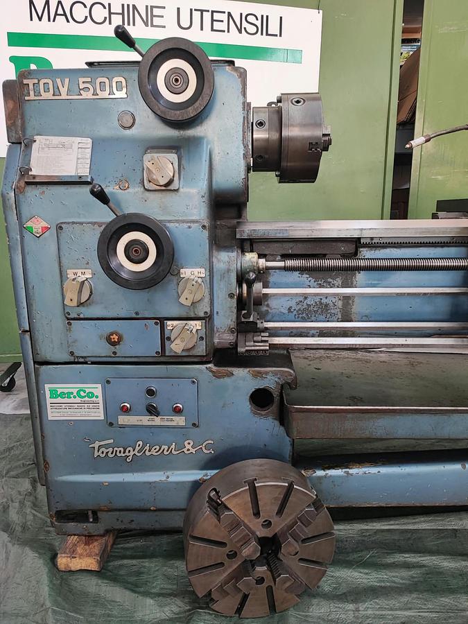 Usato Tornio parallelo TOVAGLIERI TOV500x1500x55