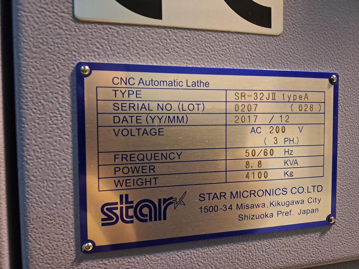 Usato Tornio a fantina mobile STAR SR-32 JII | + caricatore CNC Fanuc