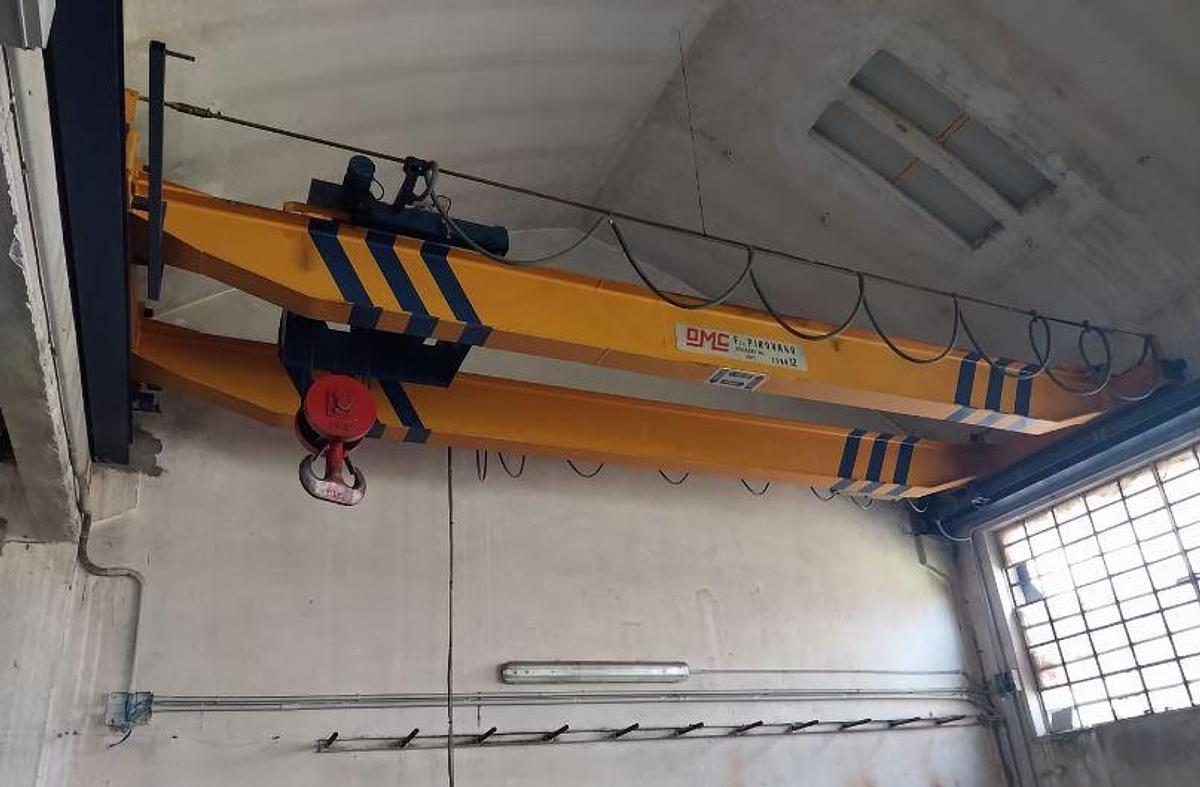 Usato Carroponti bi-trave OMC portata 12 tonnellate