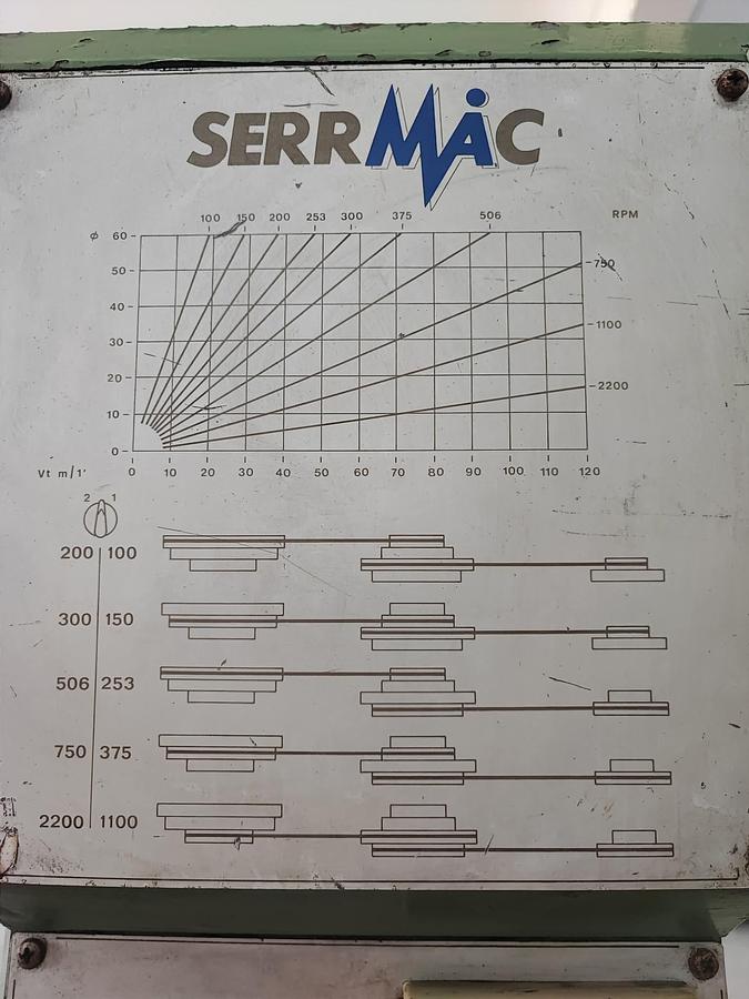 Usato Trapano a colonna SERRMAC TCO 35 PU