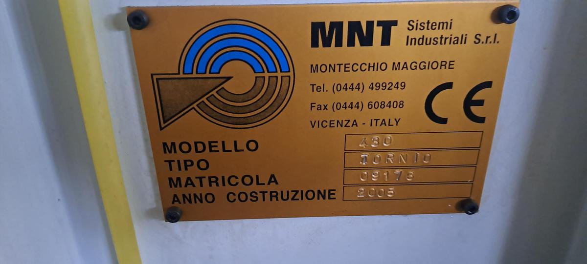 Usato Tornio a 2 assi MENTI MNT CNC 430 | CNC Siemens