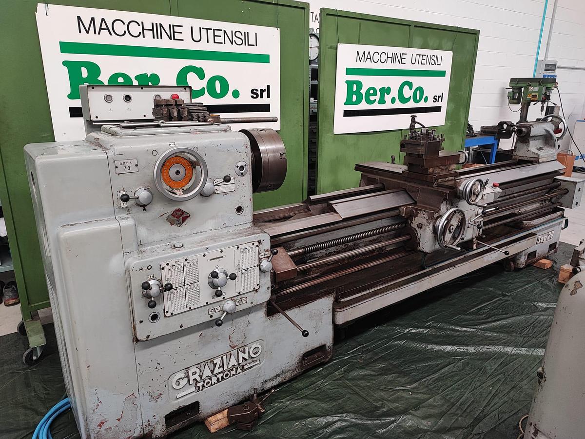 Usato Tornio parallelo GRAZIANO SAG 20 | 255x2500x57