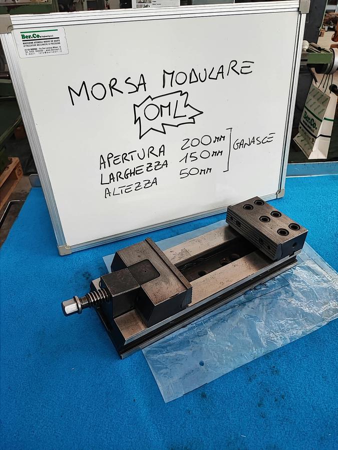 Usato OML morsa modulare 200x250 mm per fresatrici e centri di lavoro cnc