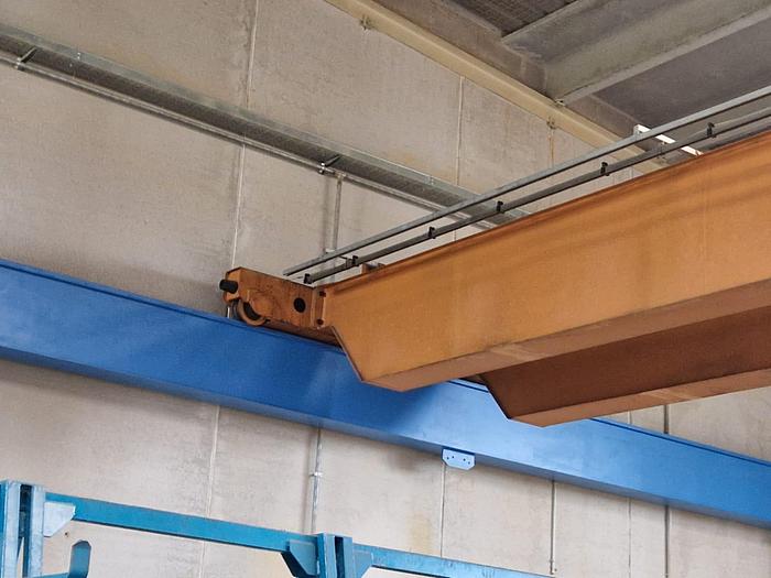 Usato Carroponte OMIS GSB 4, portata 4 tonnellate completo di struttura portante