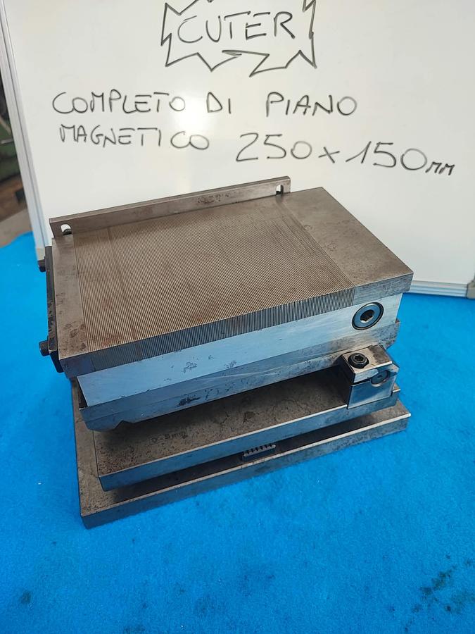 Usato CUTER barra seno doppio con piano magnetico 150x250 per rettifiche