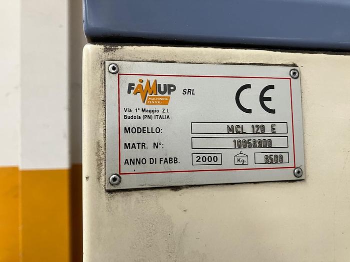 Usato Centro di lavoro verticale FAMUP MCL 120