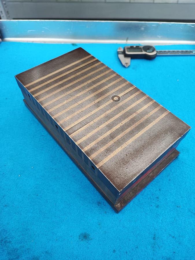 Usato OSEI piano magnetico permanente 220x120 per rettifica e lapidello