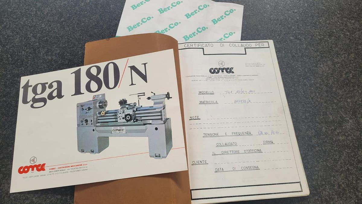 Usato Tornio parallelo COMEC TGA 180/N×1100×48