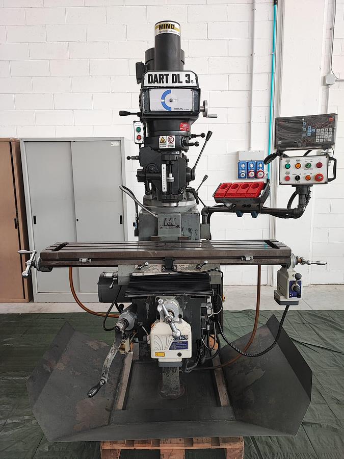 Usato Fresatrice a testa veloce DART DL 3s | 800x400x400 | Visualizzata