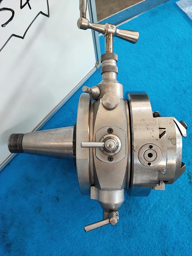 Usato Testina di barenatura e sfacciatura D'ANDREA TS 4 / ISO 50 + accessori
