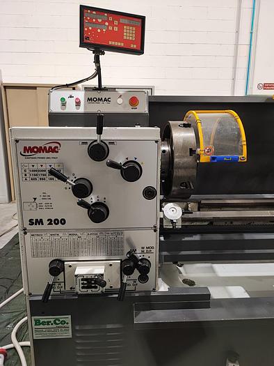 Used Tornio parallelo MOMAC SM 200x1500x52