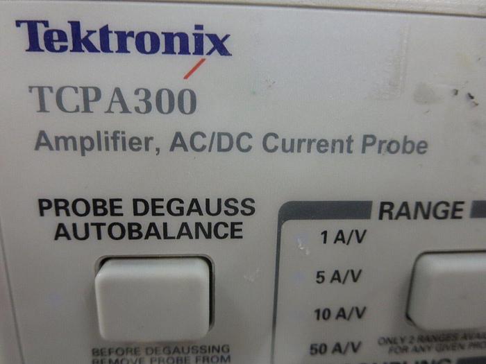 Used Tektronix, TCPA300, Amplifier,Will NOT Power On,For Parts &/Or Repair,No Returns