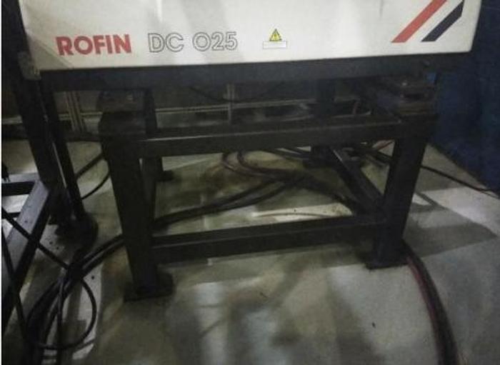 Used 1998 Rofin Sinar Model DC-025 Slab Laser equipped with Koolant Kooler