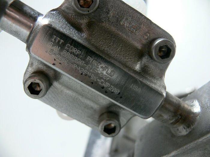 Used Lot of 3 - ITT Pure-Flo 1.5" Diaphragm Actuator w/ Switch (x2) & Diaphragm Valve