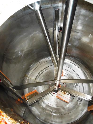 Used Reactor, 236 Gallon, S/st, Jkt, Agit, Royal Welding, 42"X36" #S742518