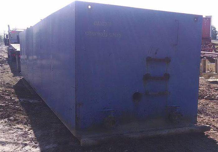 Used Mud Tank dims 40' L x 96" W x 83" H