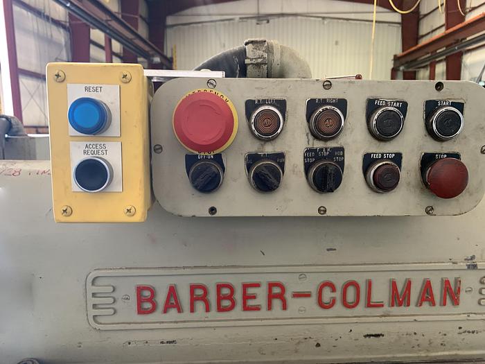 Used BARBER COLMAN 16-56 HORIZONTAL GEAR HOBBER